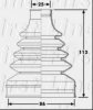 FIRST LINE FCB6256 Bellow, driveshaft